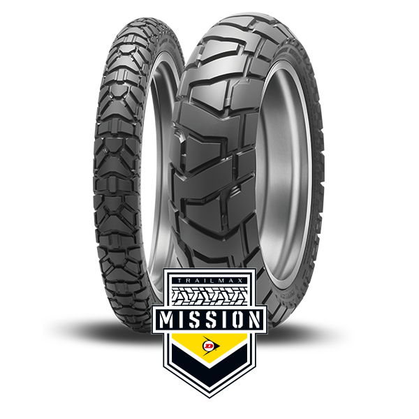 Dunlop Trailmax Mission packshot and logo